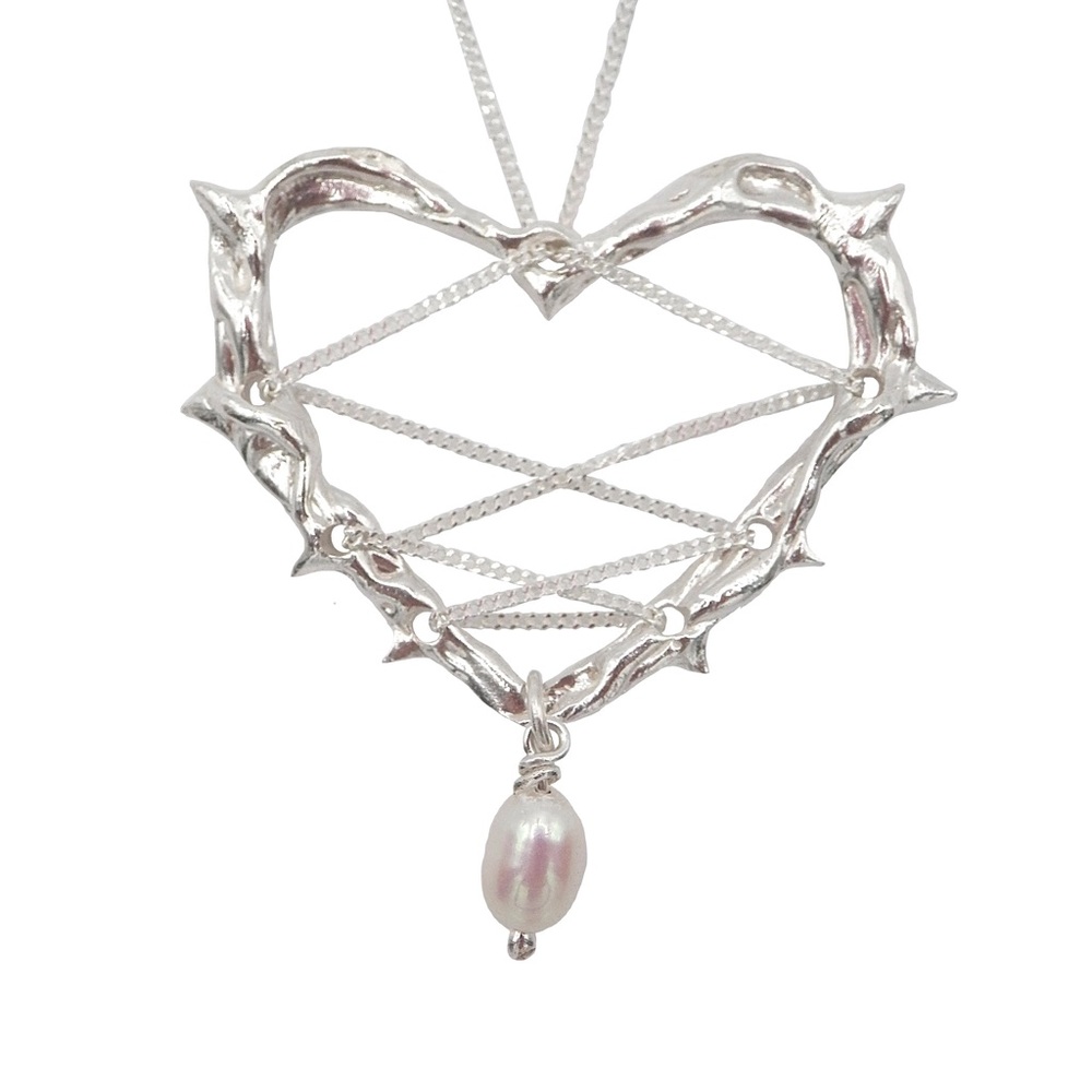 moiraxmel “Ode to Heaven” Sterling Silver & Pearl Necklace